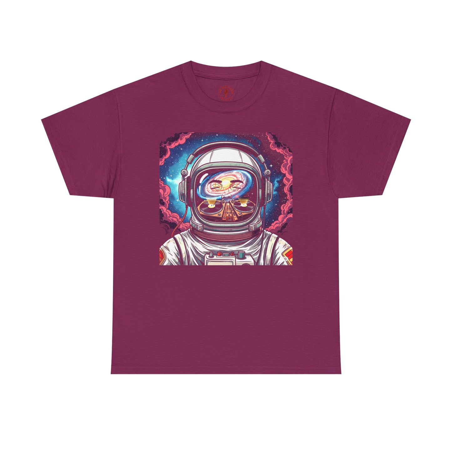 DJ Spaceman Tee, Unisex Heavy Cotton T-Shirt, Casual Statement Wear