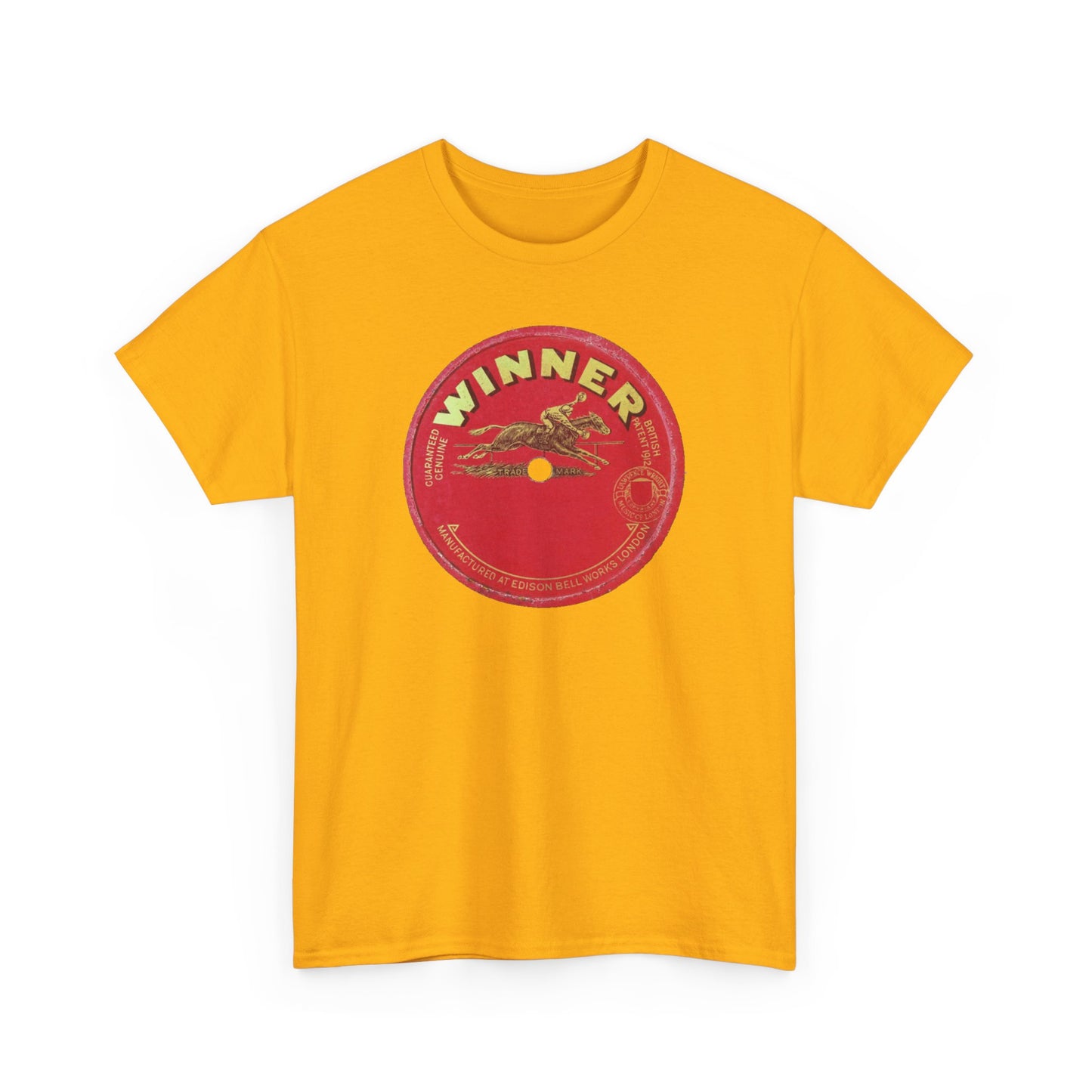 Vintage Retro 78rpm Label Tee #11: Winner Records