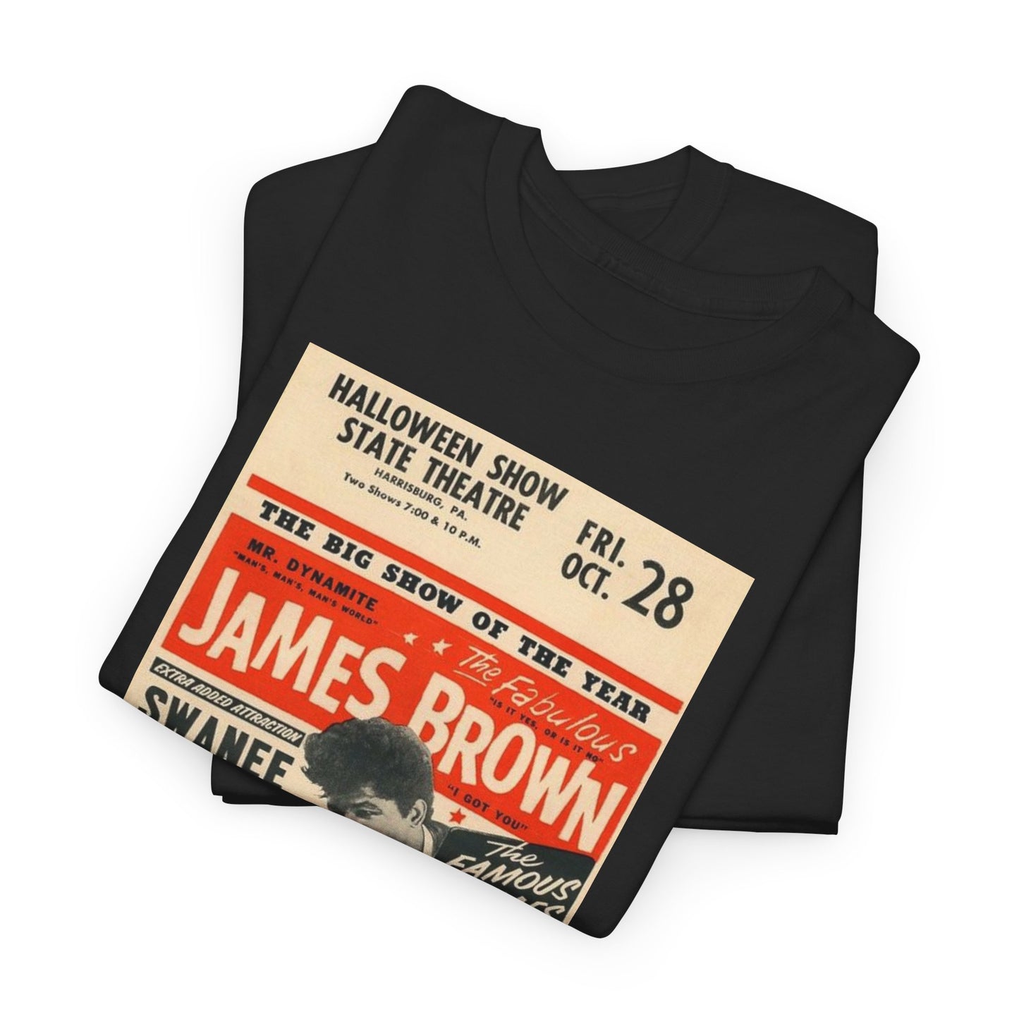 Concert Poster Tee #139: James Brown