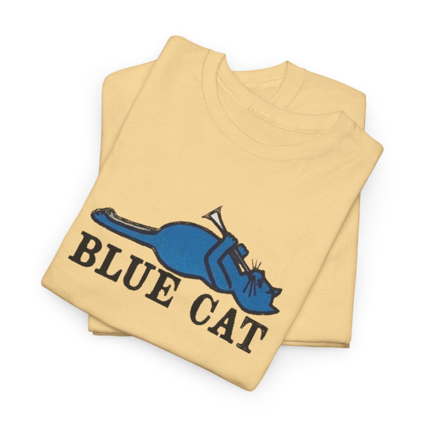 Music Label Tee #104: Blue Cat