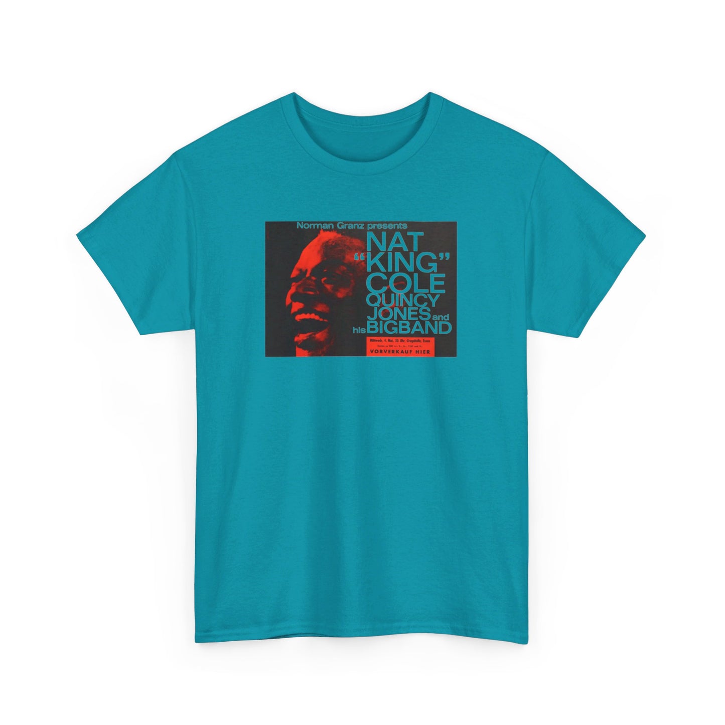 Concert Poster Tee #015: Nat King Cole Quincy Jones