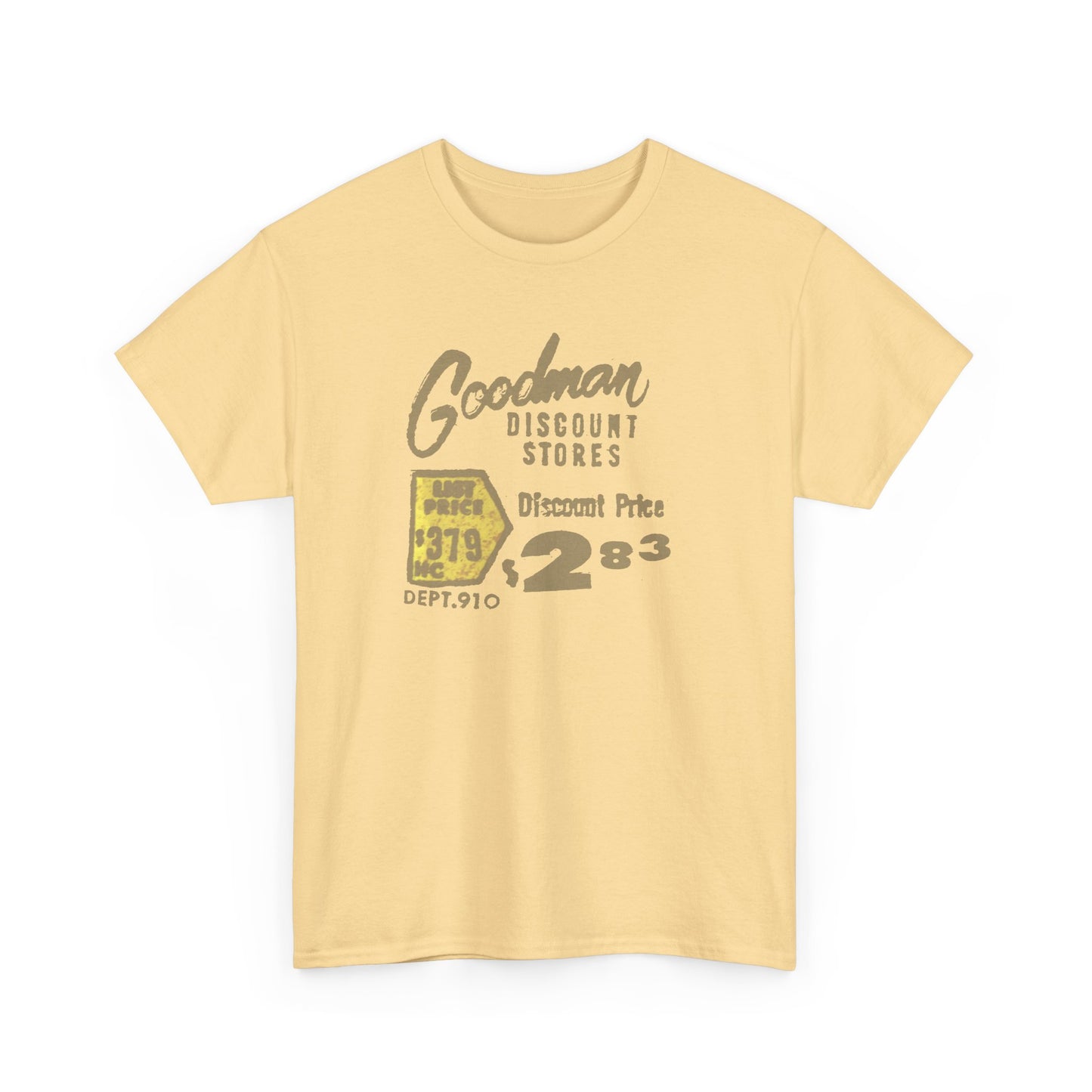 Retro Tee #202: Goodman's Price Tag