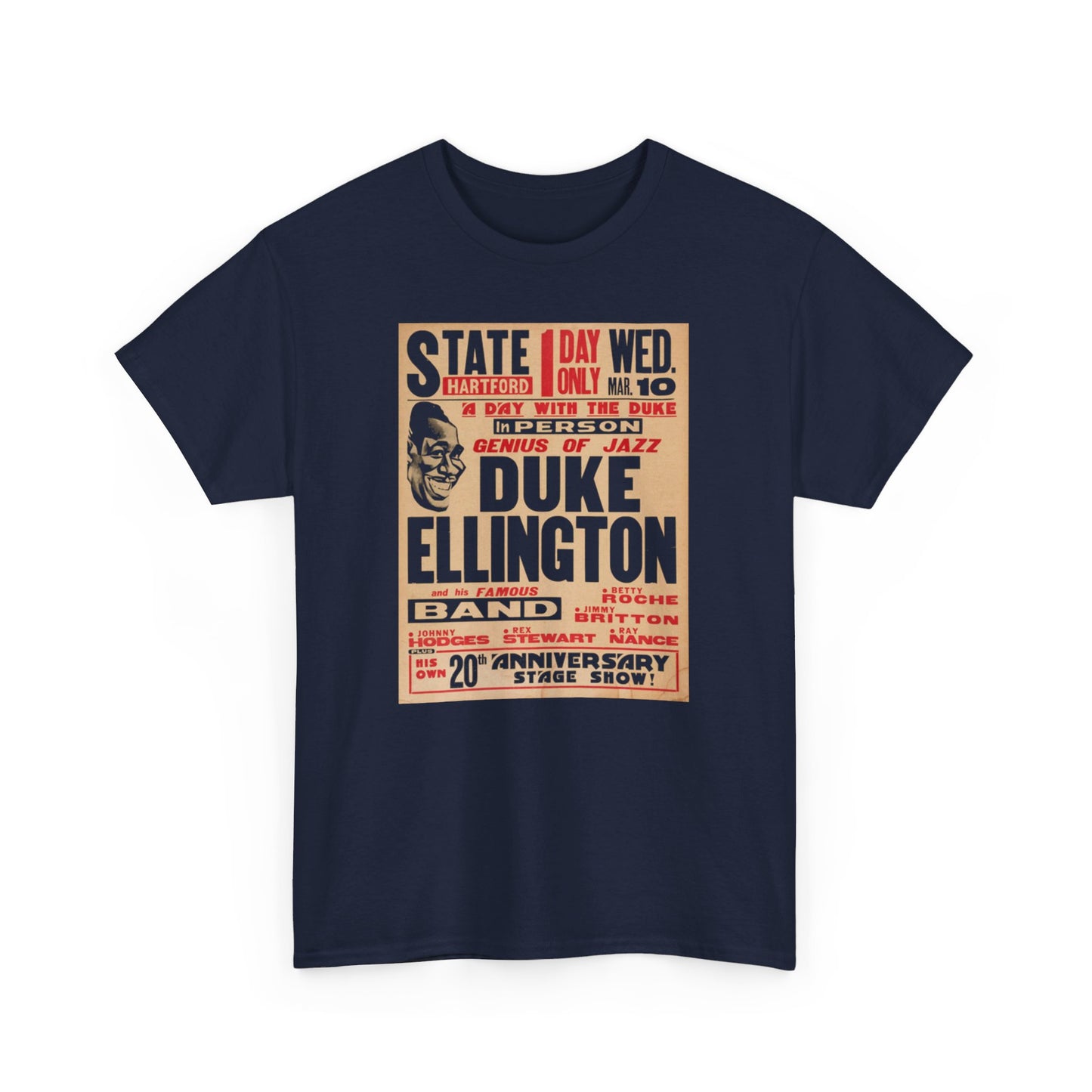 Concert Poster Tee #188: Duke Ellington