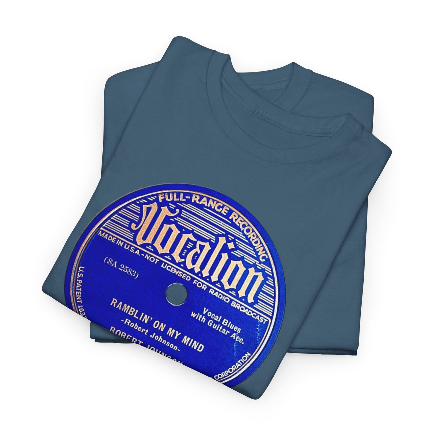 78rpm Tee #99: Robert Johnson Ramblin' On My Mind