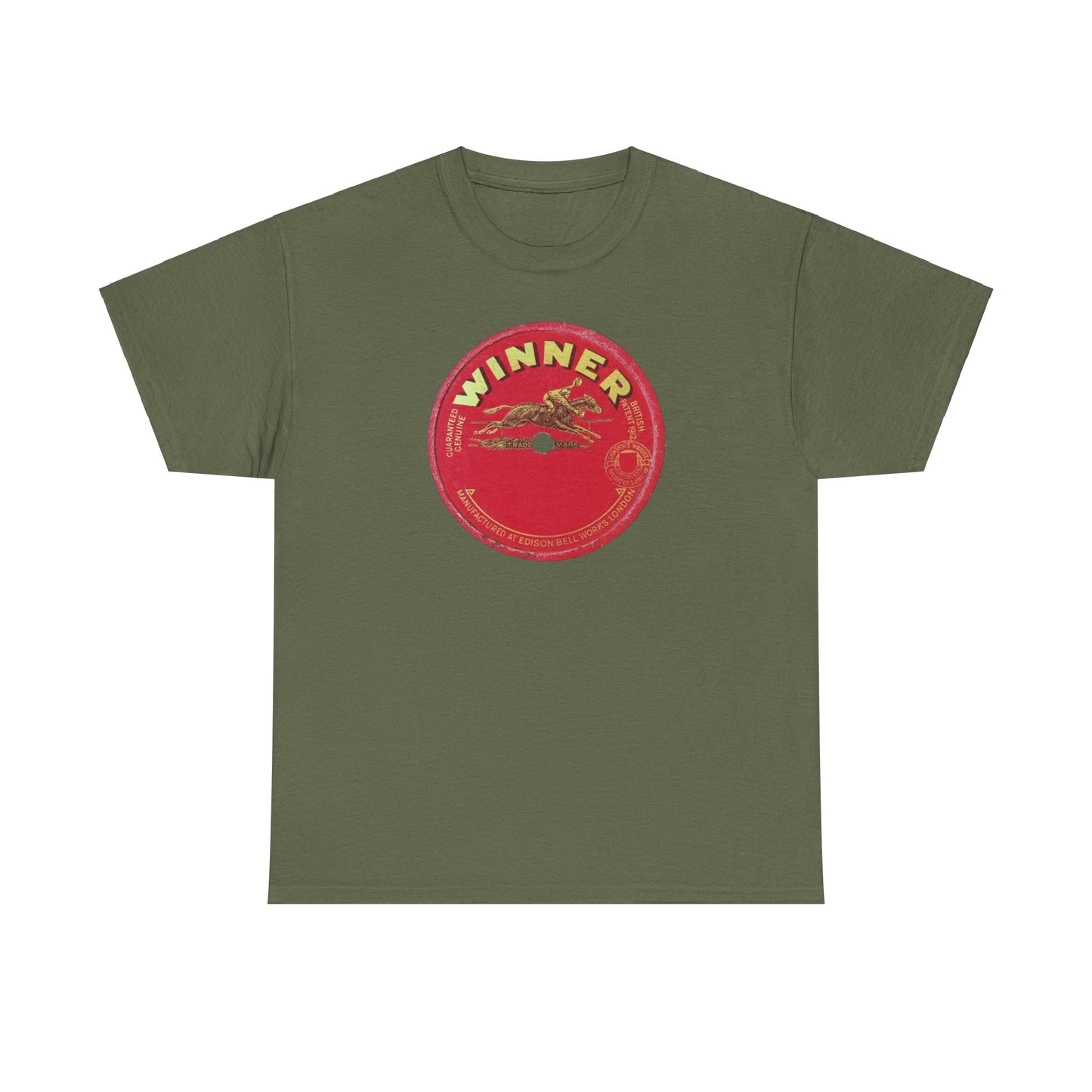 Vintage Retro 78rpm Label Tee #11: Winner Records