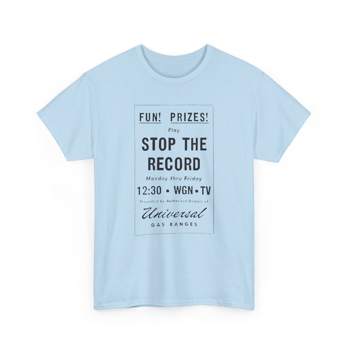 Television Tee #232: Stop The Record