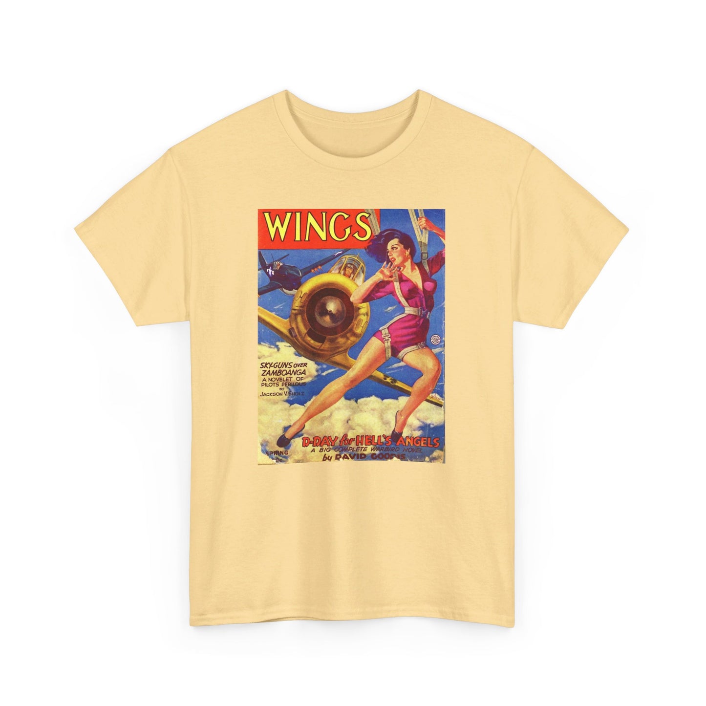 Pulp Cover Tee #427: Wings Magazine