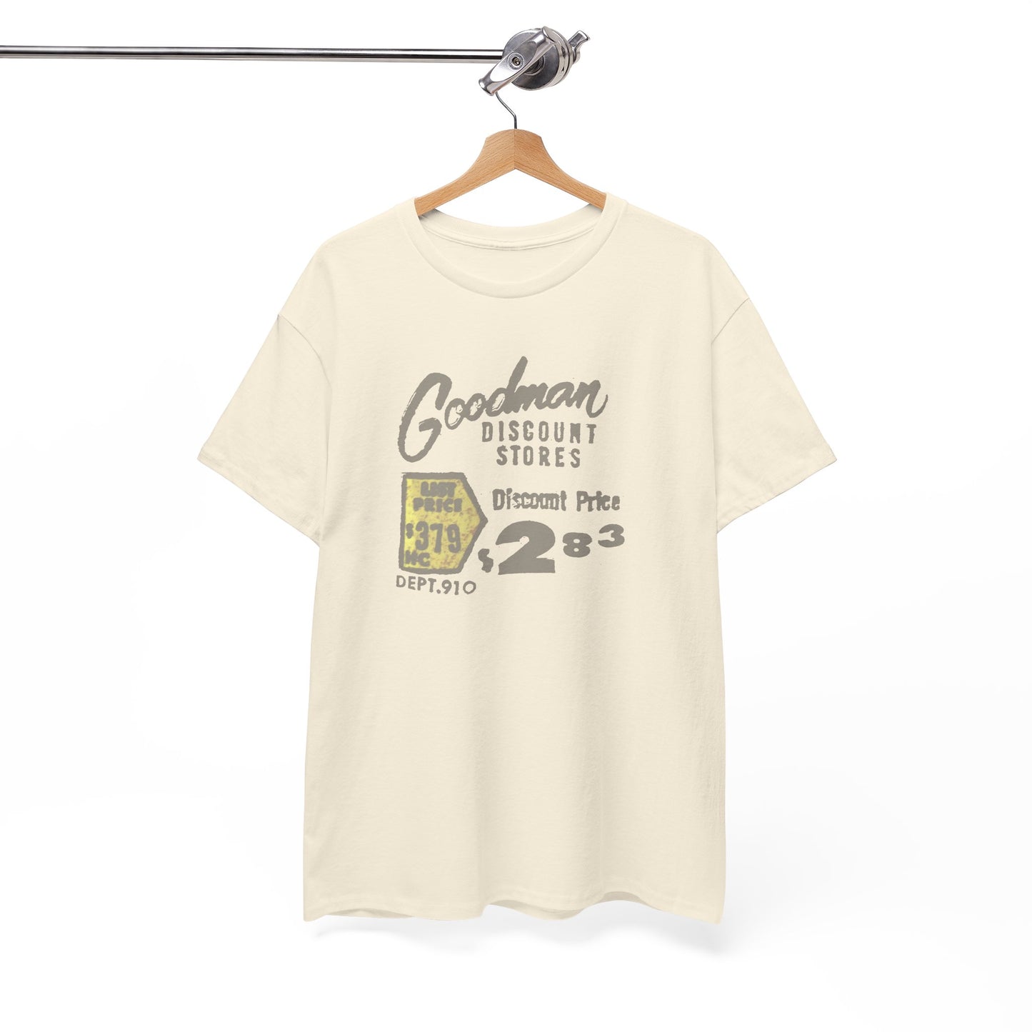 Retro Tee #202: Goodman's Price Tag