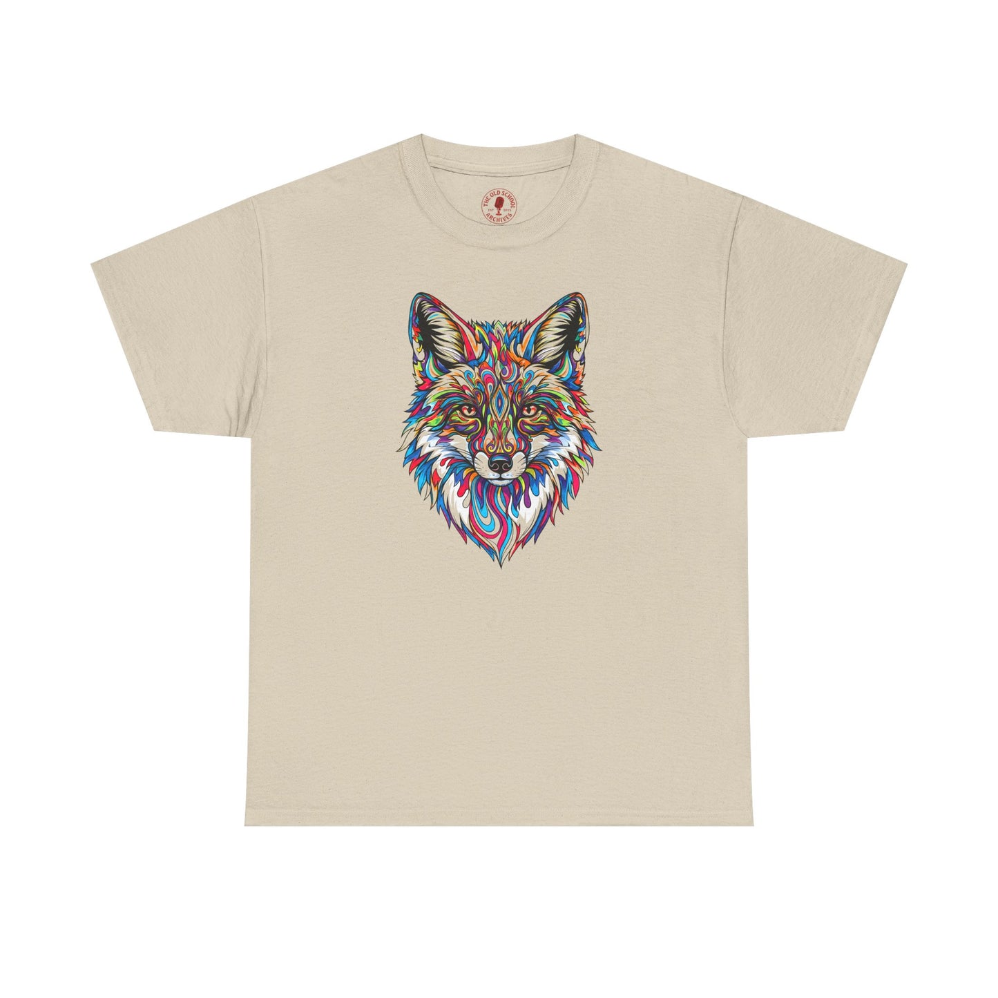 Cosmic Fox Unisex Heavy Cotton Tee Statement Shirt