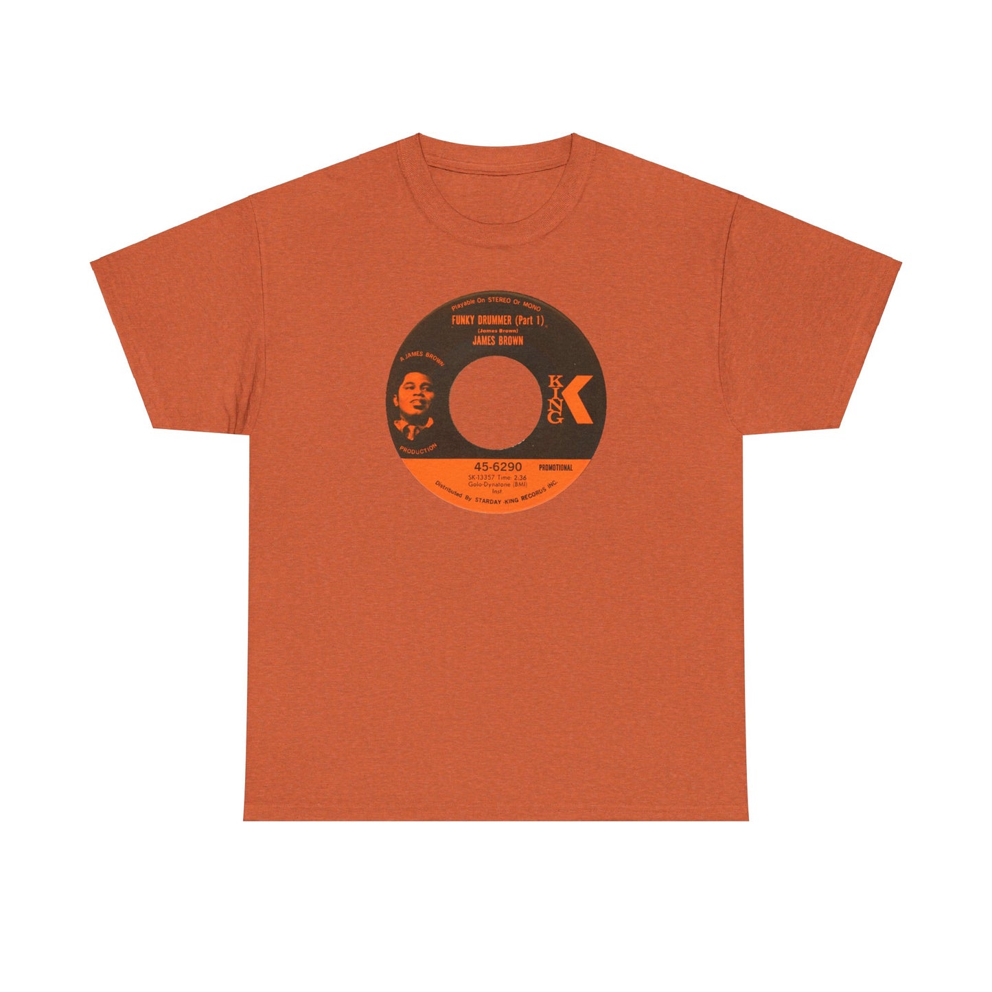 45rpm Tee #63: James Brown Funky Drummer