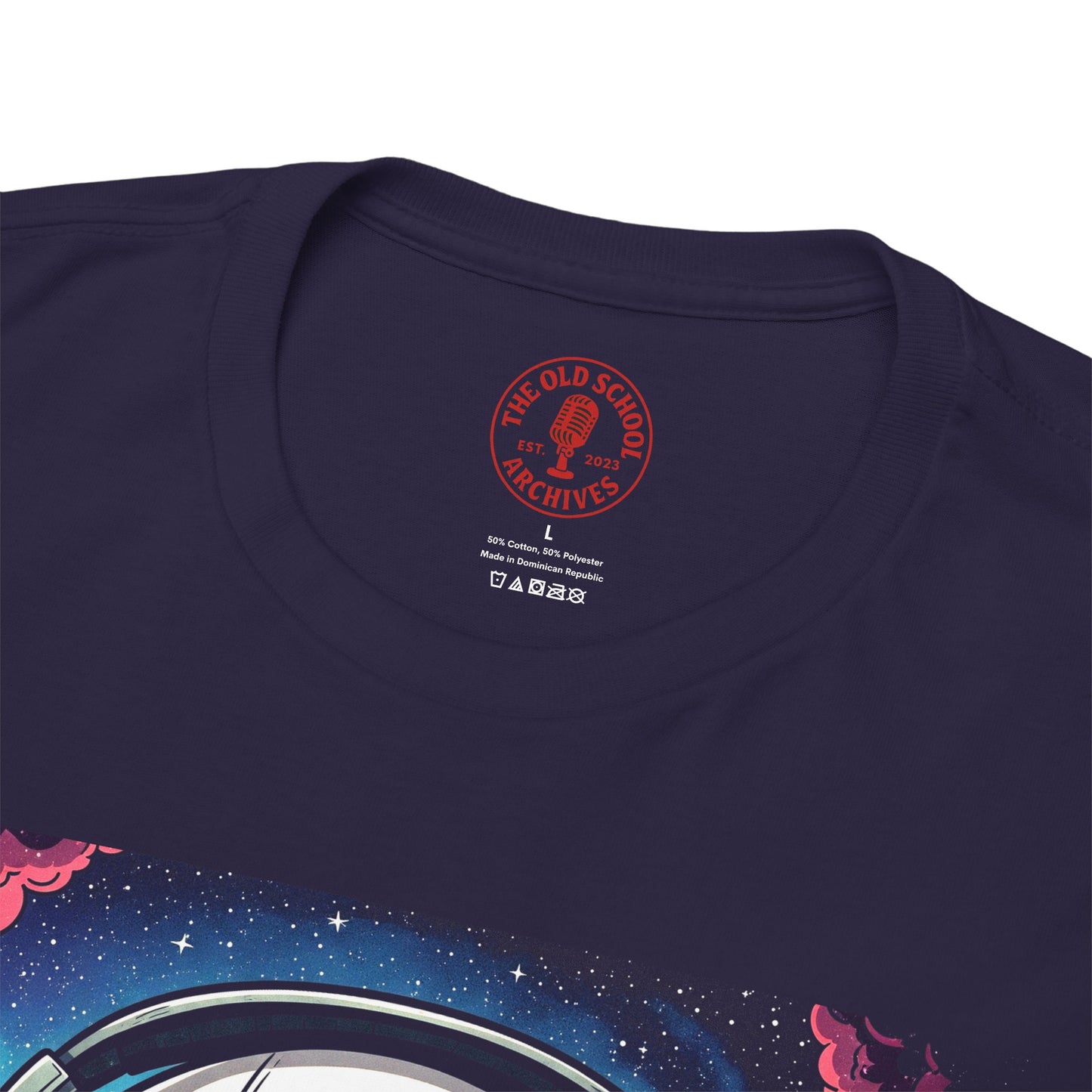 DJ Spaceman Tee, Unisex Heavy Cotton T-Shirt, Casual Statement Wear
