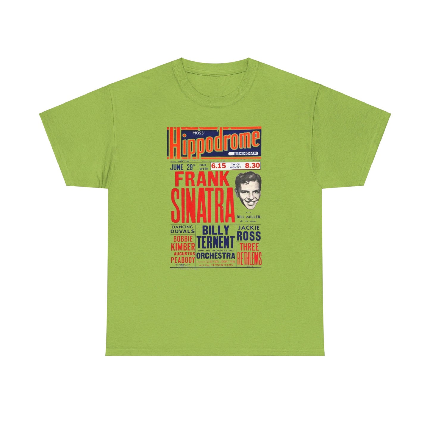 Concert Poster Tee #142: Frank Sinatra