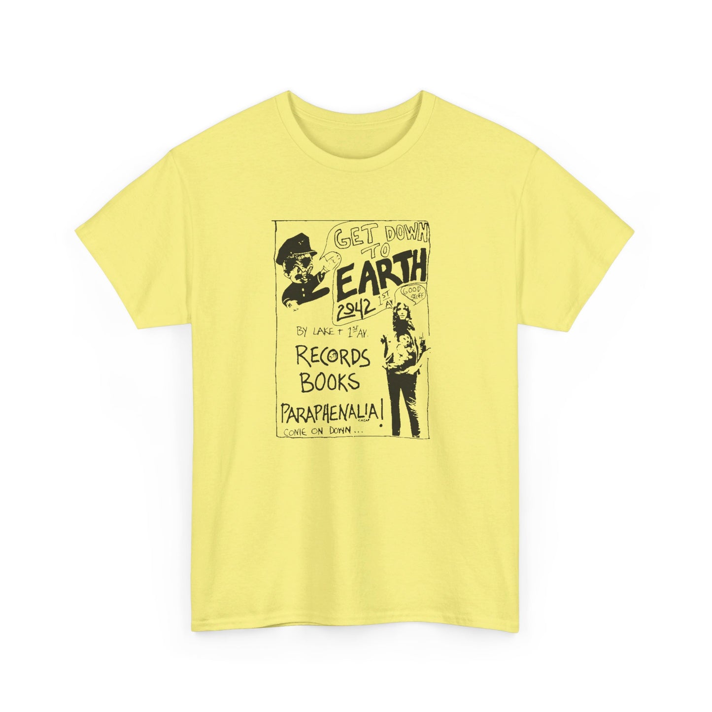 Record Store Tee #139: Earth Records Books & Paraphernalia