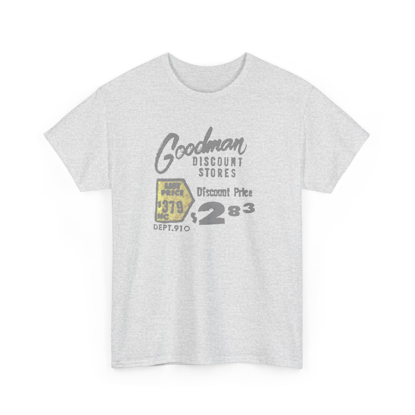 Retro Tee #202: Goodman's Price Tag