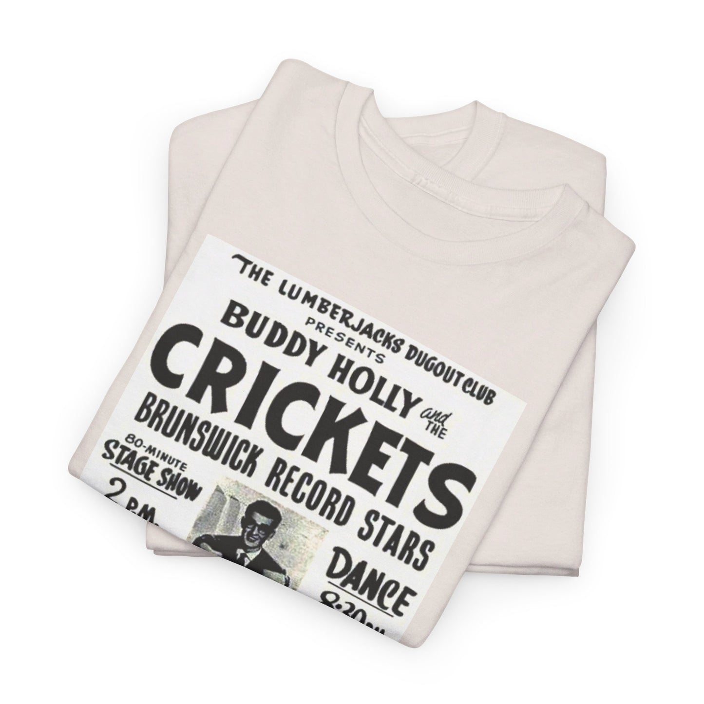 Concert Poster Tee #149: Buddy Holly & the Crickets