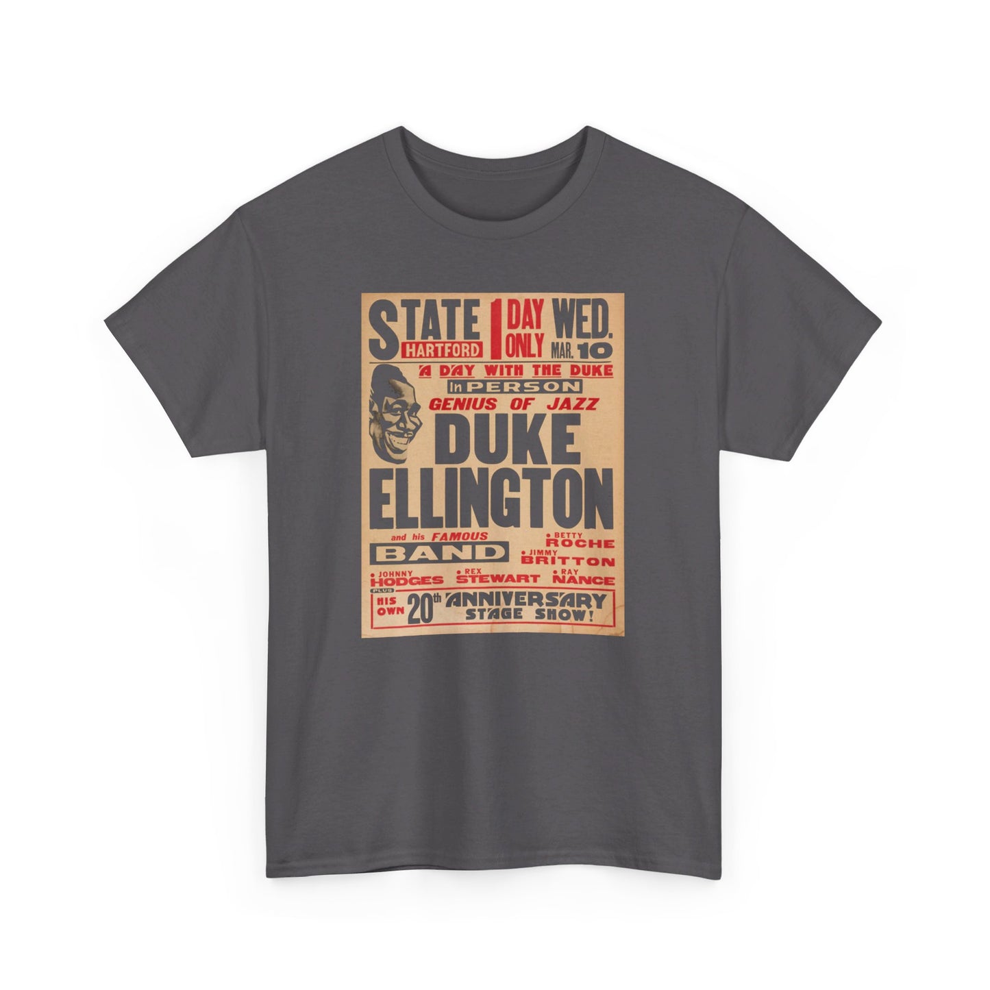 Concert Poster Tee #188: Duke Ellington