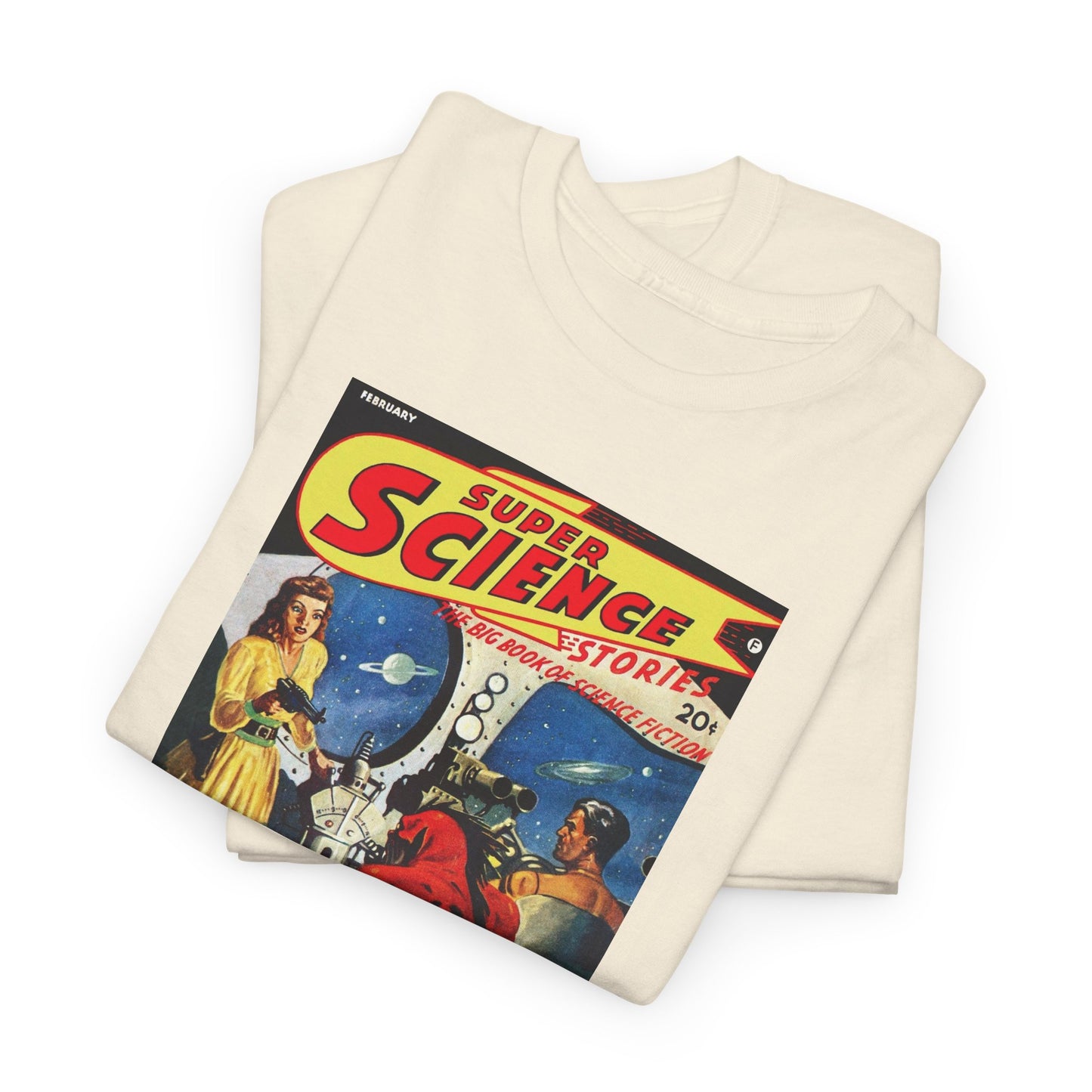 Pulp Cover Tee #406: Super Science Stories