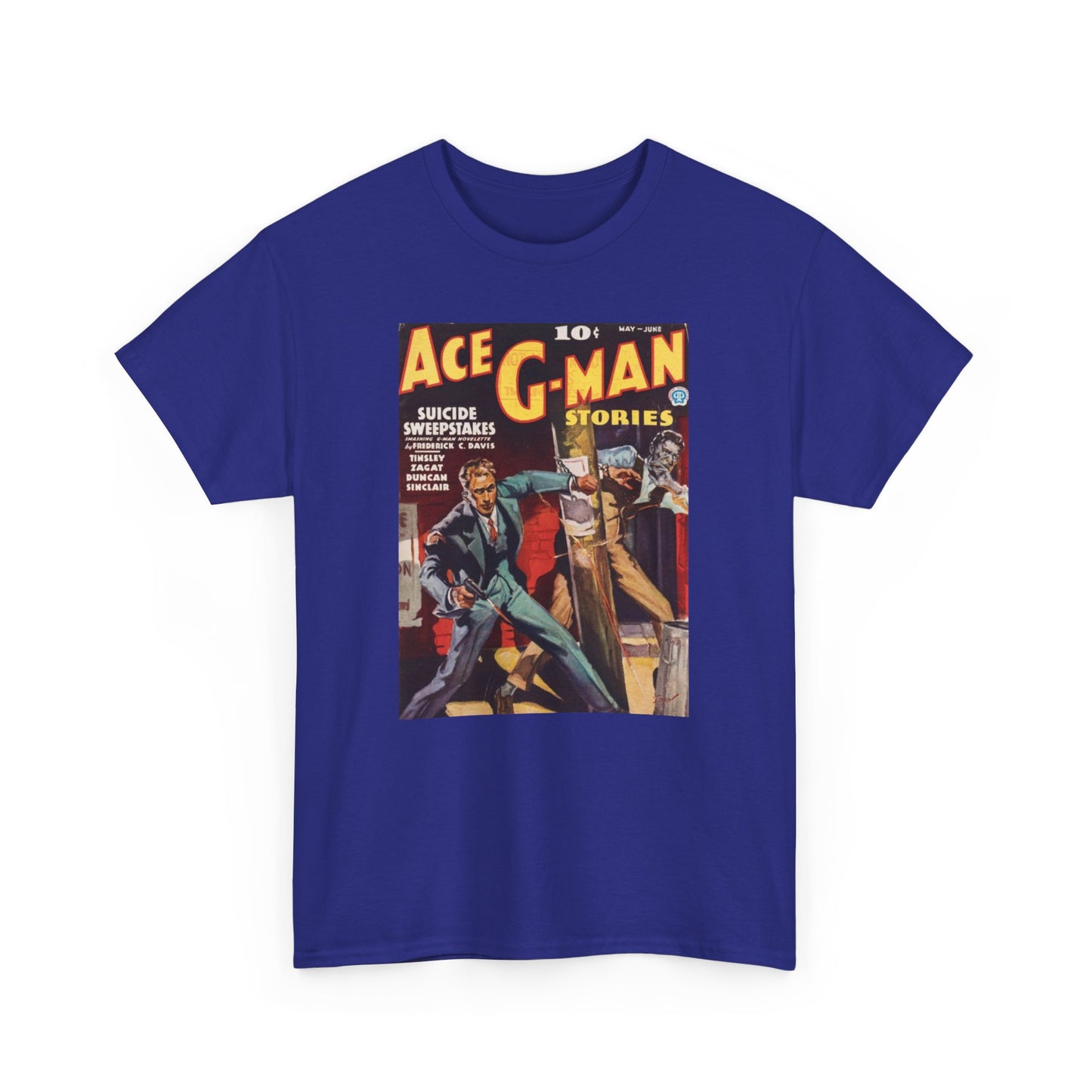 Pulp Cover Tee #442: Ace G-man Stories