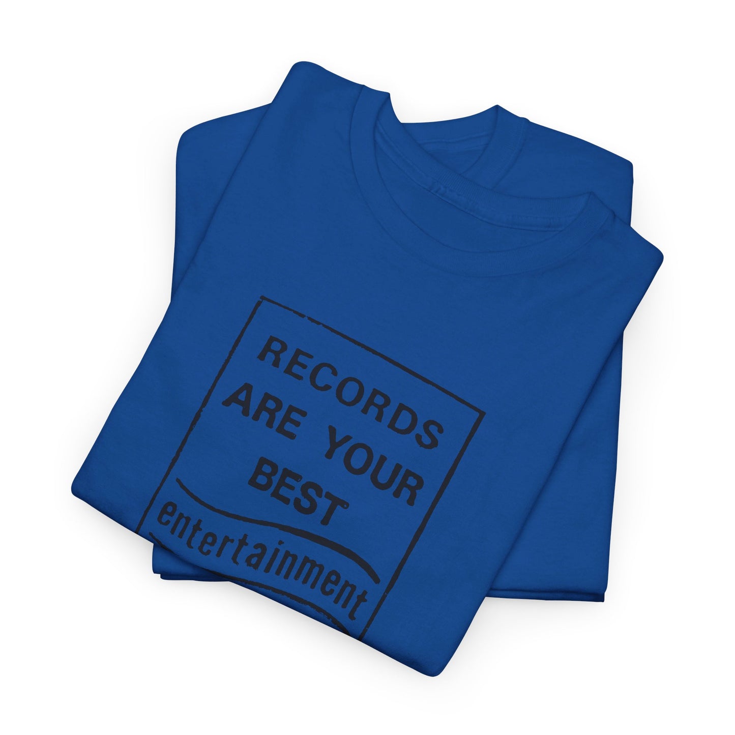 Retro Tee #205: Records Are Your Best Entertainment Value