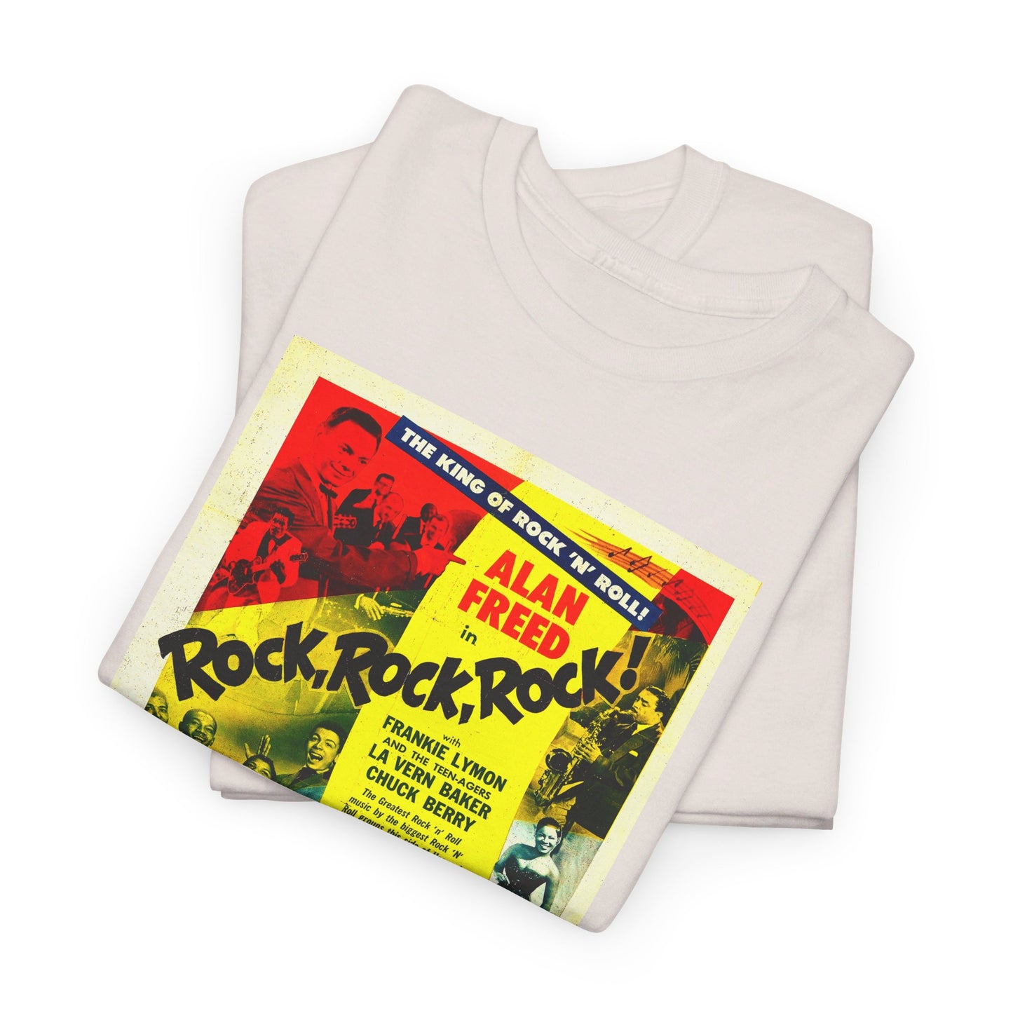 Concert Poster Tee #255: Alan Freed Movie Rock, Rock, Rock!