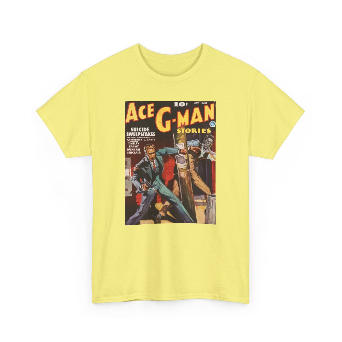 Pulp Cover Tee #442: Ace G-man Stories