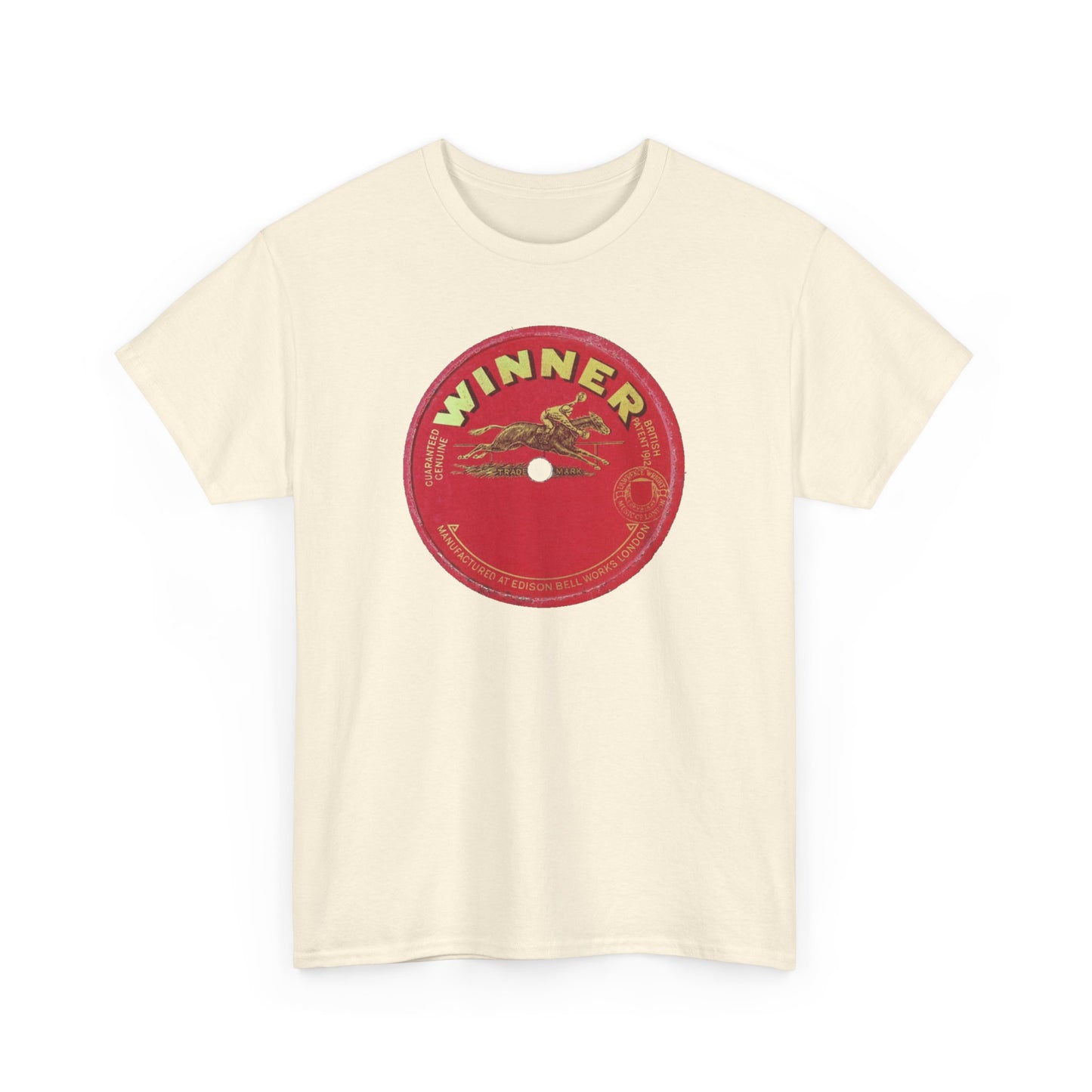 Vintage Retro 78rpm Label Tee #11: Winner Records