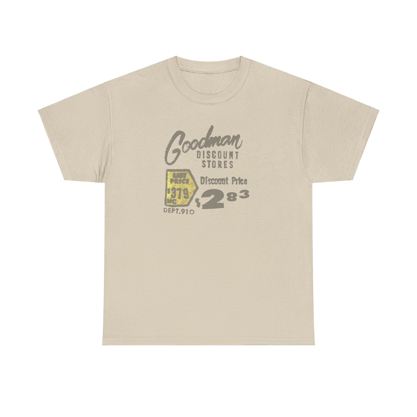 Retro Tee #202: Goodman's Price Tag