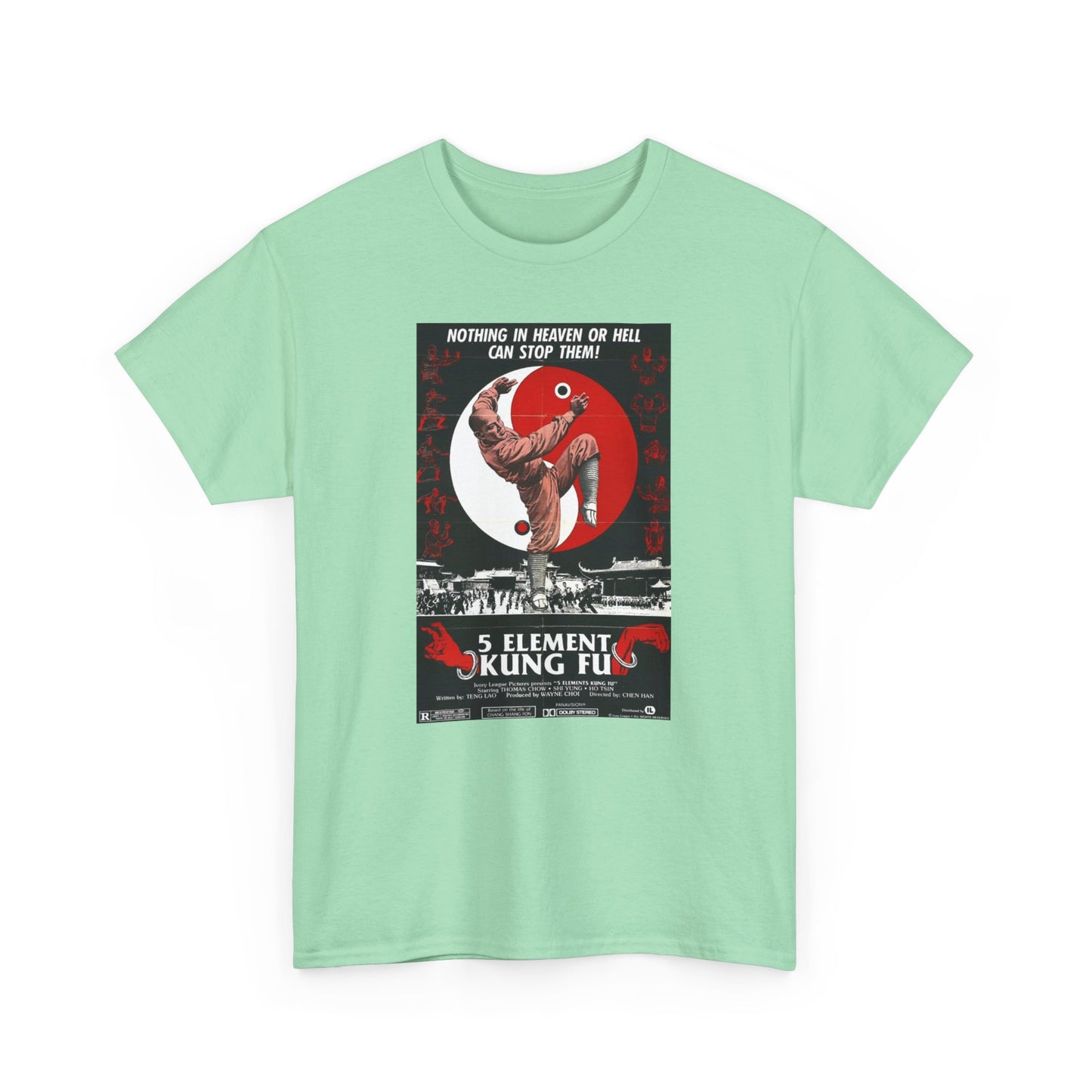 Movie Poster Tee #39: 5 Elements Kung Fu