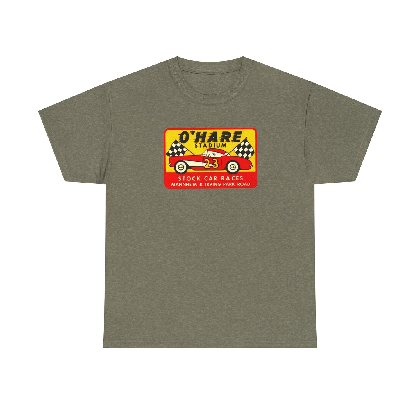 Retro Car Culture Tee #007: O'Hare Stadium