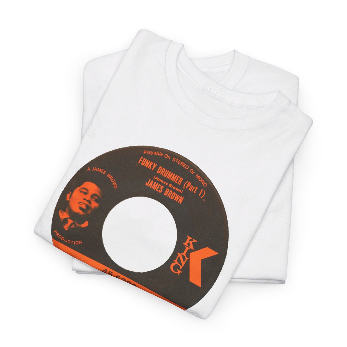 45rpm Tee #63: James Brown Funky Drummer