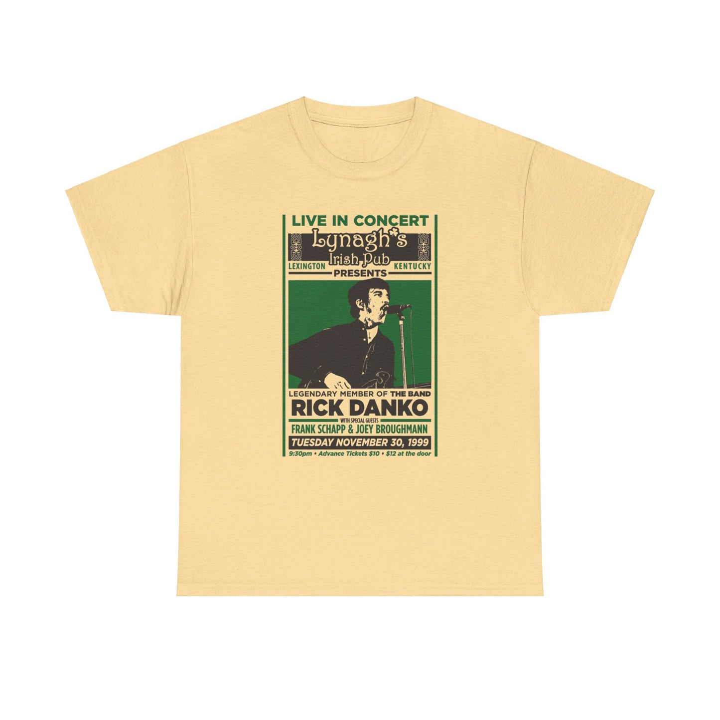 Concert Poster Tee #045: Rick Danko