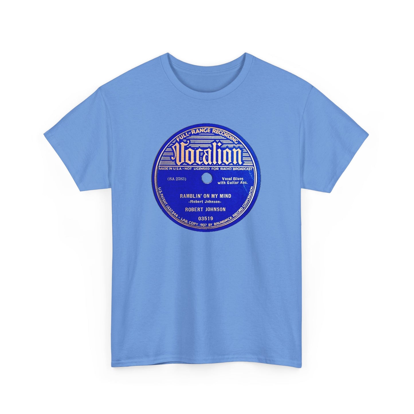 78rpm Tee #99: Robert Johnson Ramblin' On My Mind