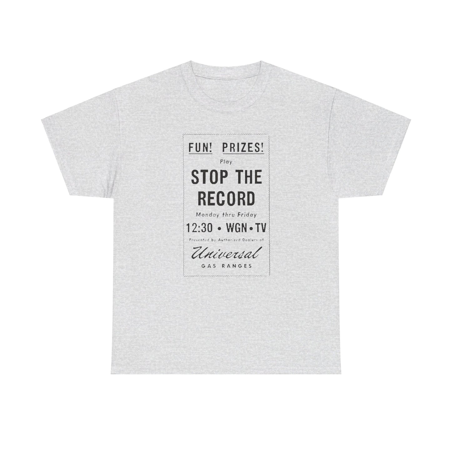 Television Tee #232: Stop The Record