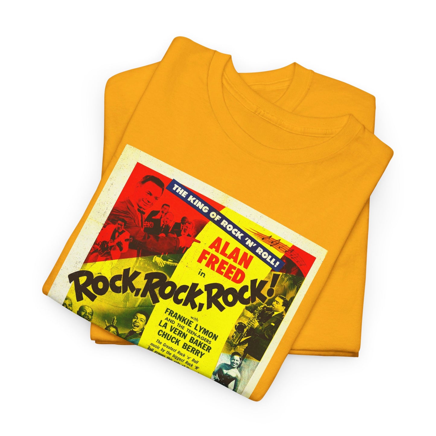 Concert Poster Tee #255: Alan Freed Movie Rock, Rock, Rock!