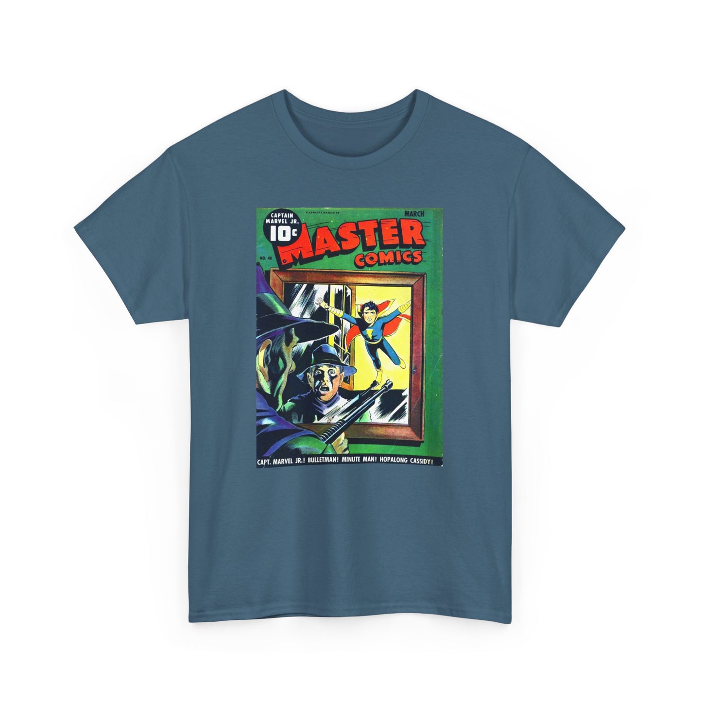 Comic Book Tee: Master Comics 48 Captain Marvel Jr.