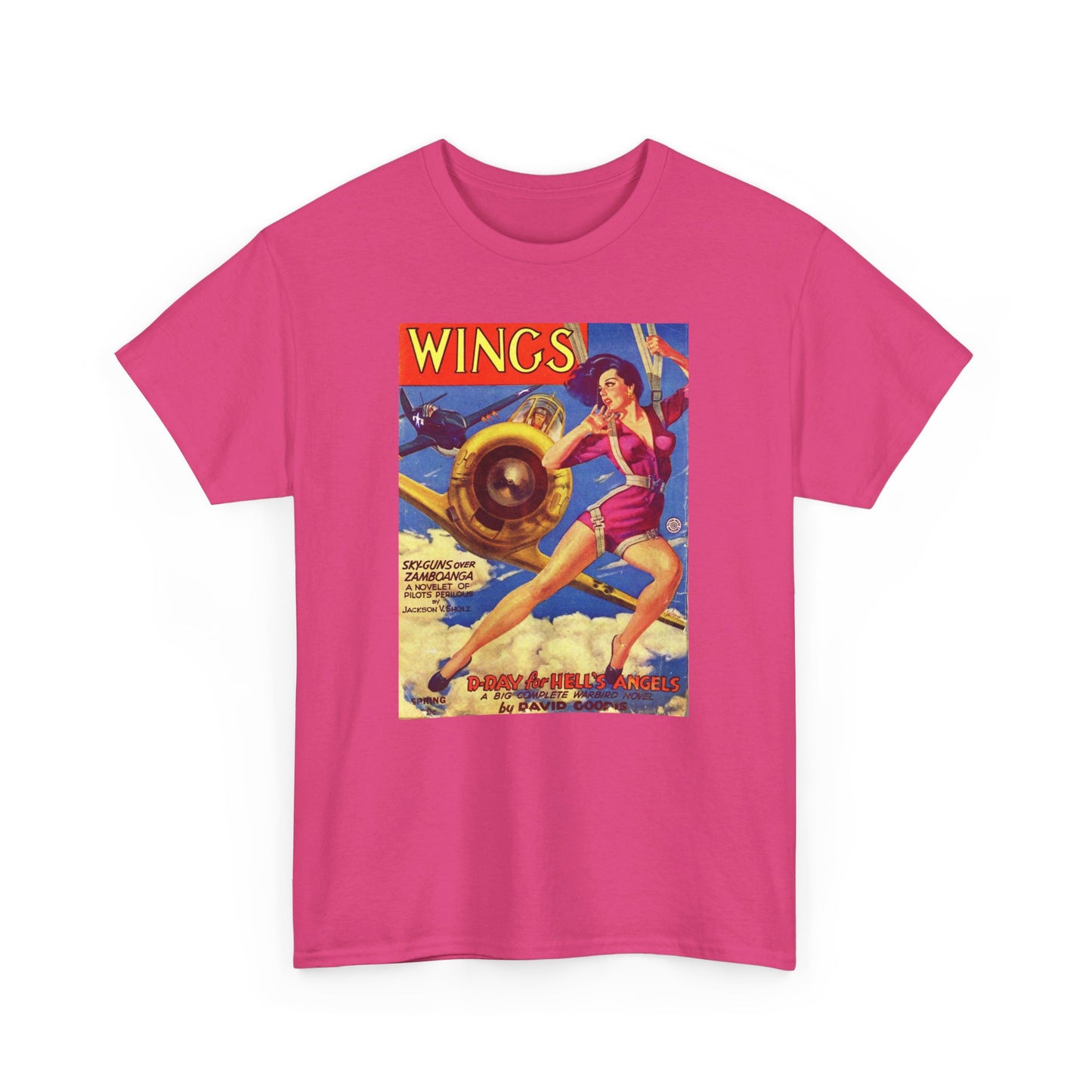 Pulp Cover Tee #427: Wings Magazine