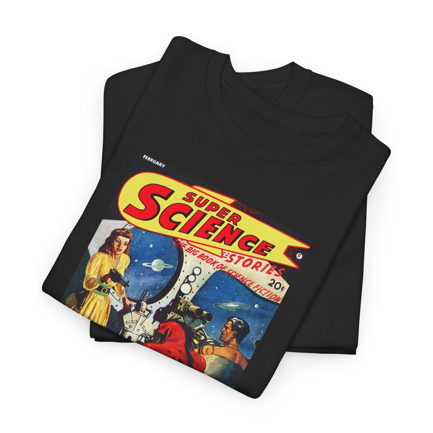 Pulp Cover Tee #406: Super Science Stories