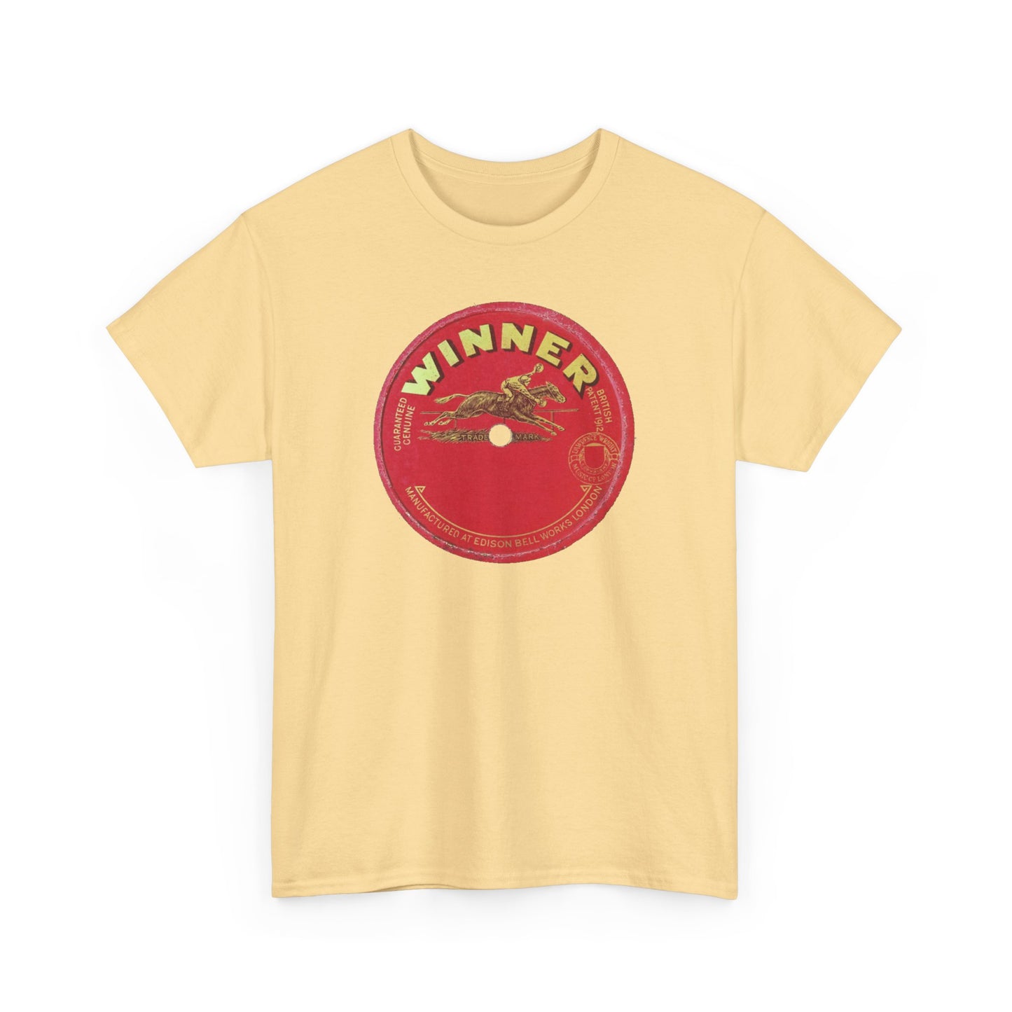 Vintage Retro 78rpm Label Tee #11: Winner Records