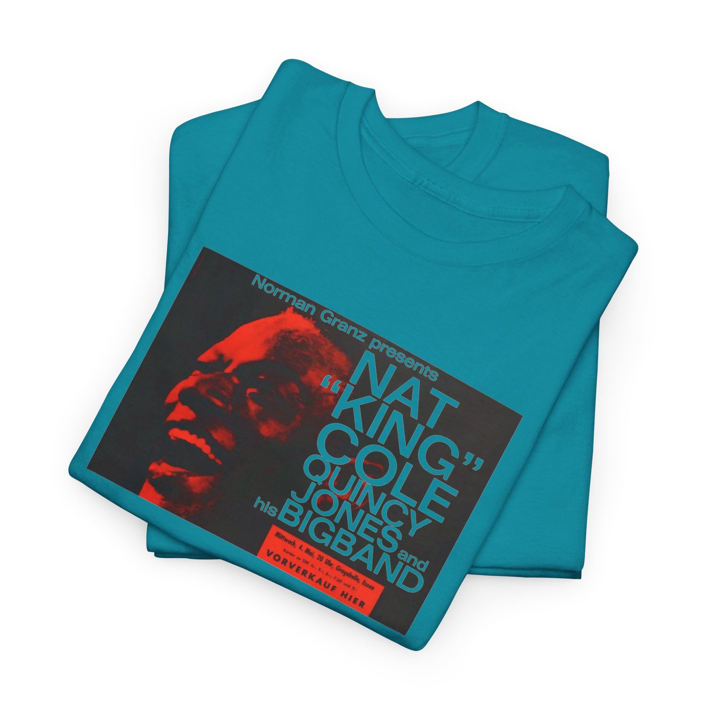 Concert Poster Tee #015: Nat King Cole Quincy Jones