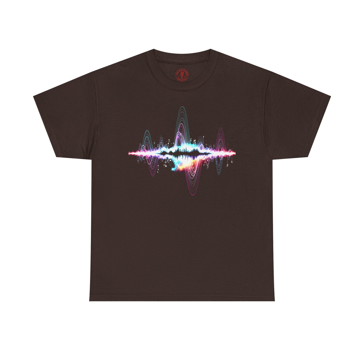 Music Visualized Tee, Unisex Heavy Cotton T-Shirt, Casual Statement Wear