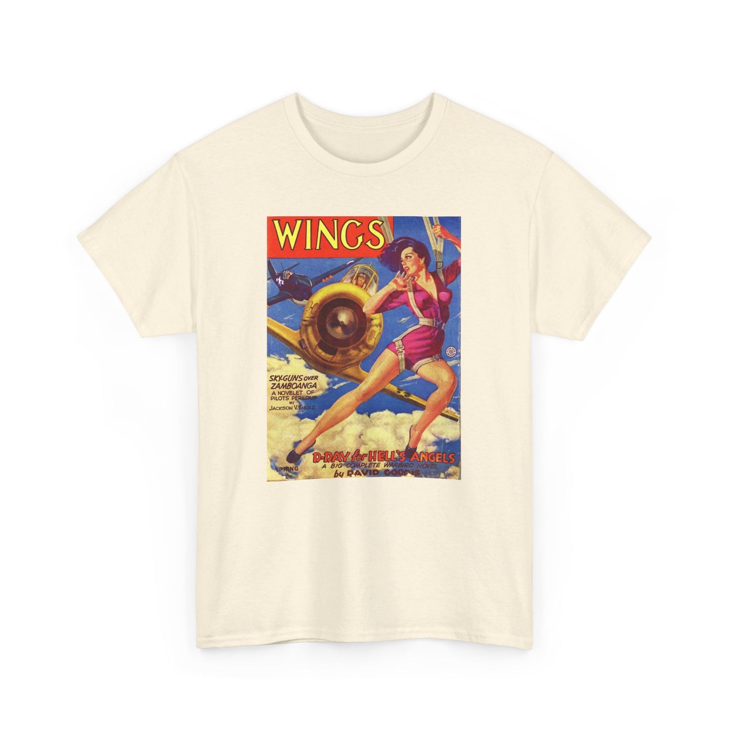 Pulp Cover Tee #427: Wings Magazine