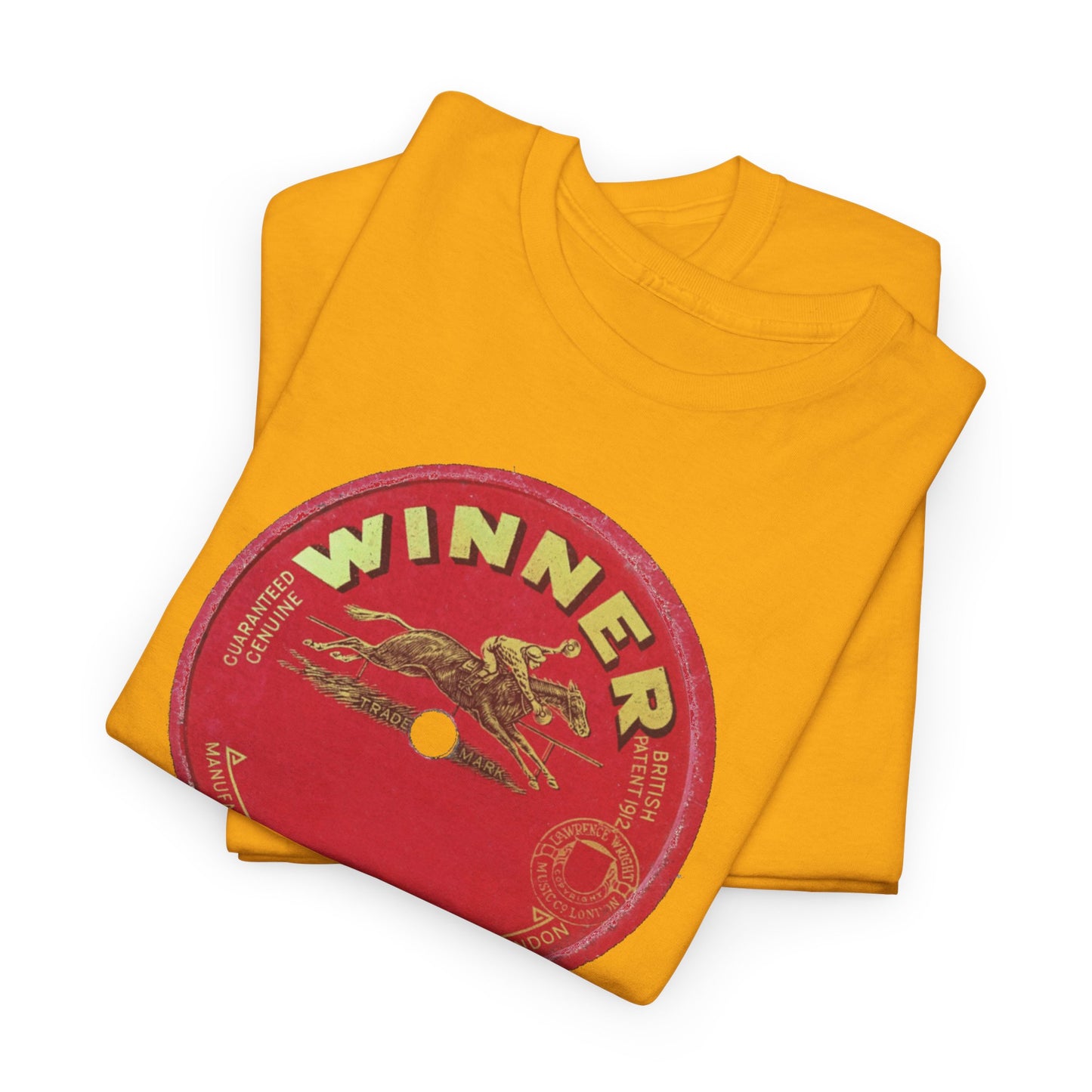 Vintage Retro 78rpm Label Tee #11: Winner Records