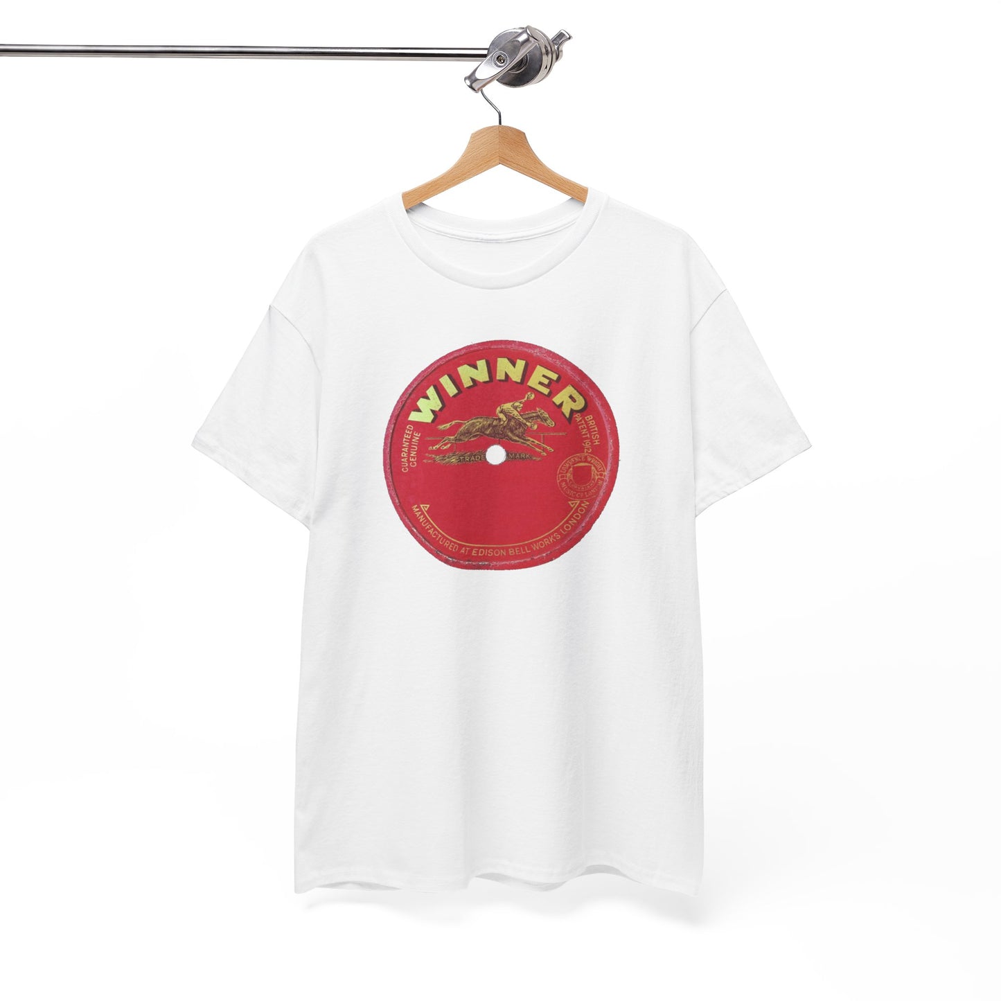 Vintage Retro 78rpm Label Tee #11: Winner Records