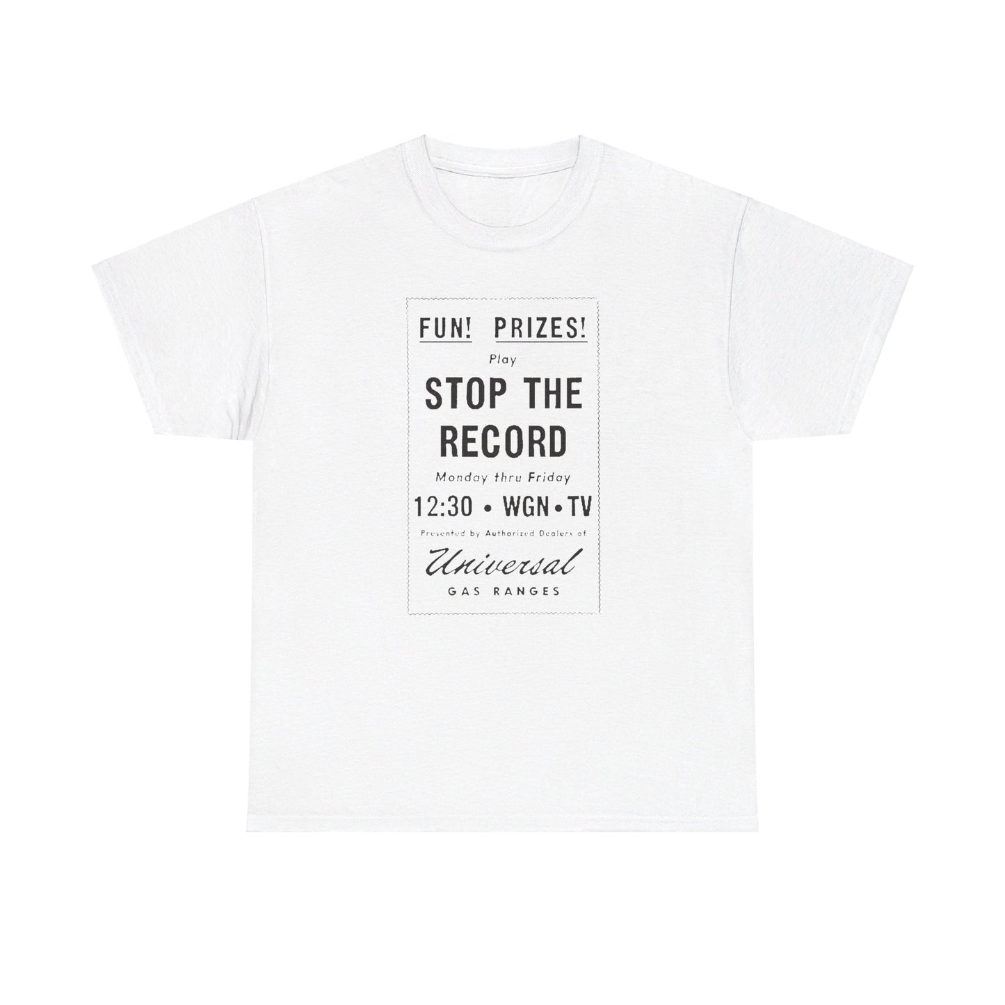 Television Tee #232: Stop The Record