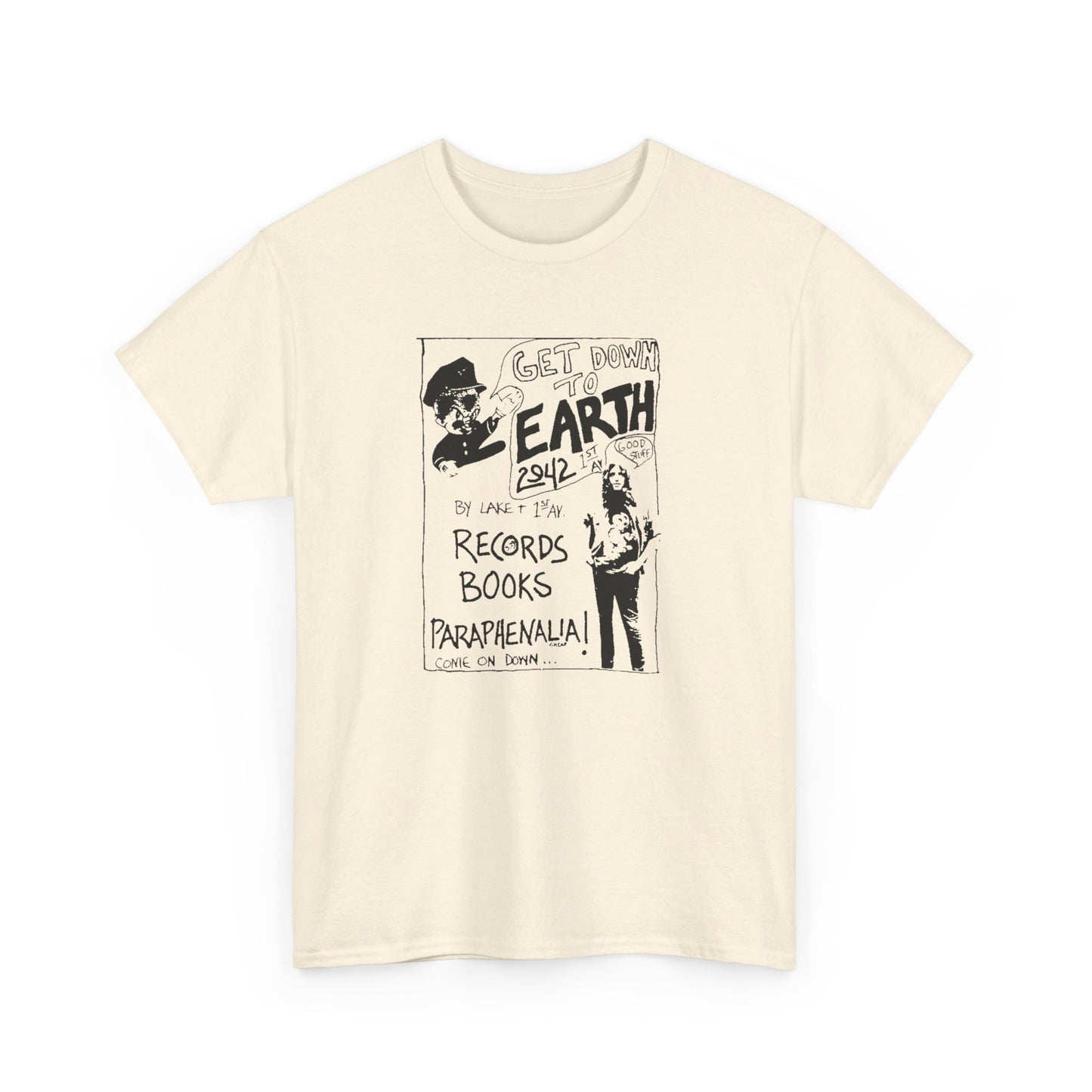 Record Store Tee #139: Earth Records Books & Paraphernalia