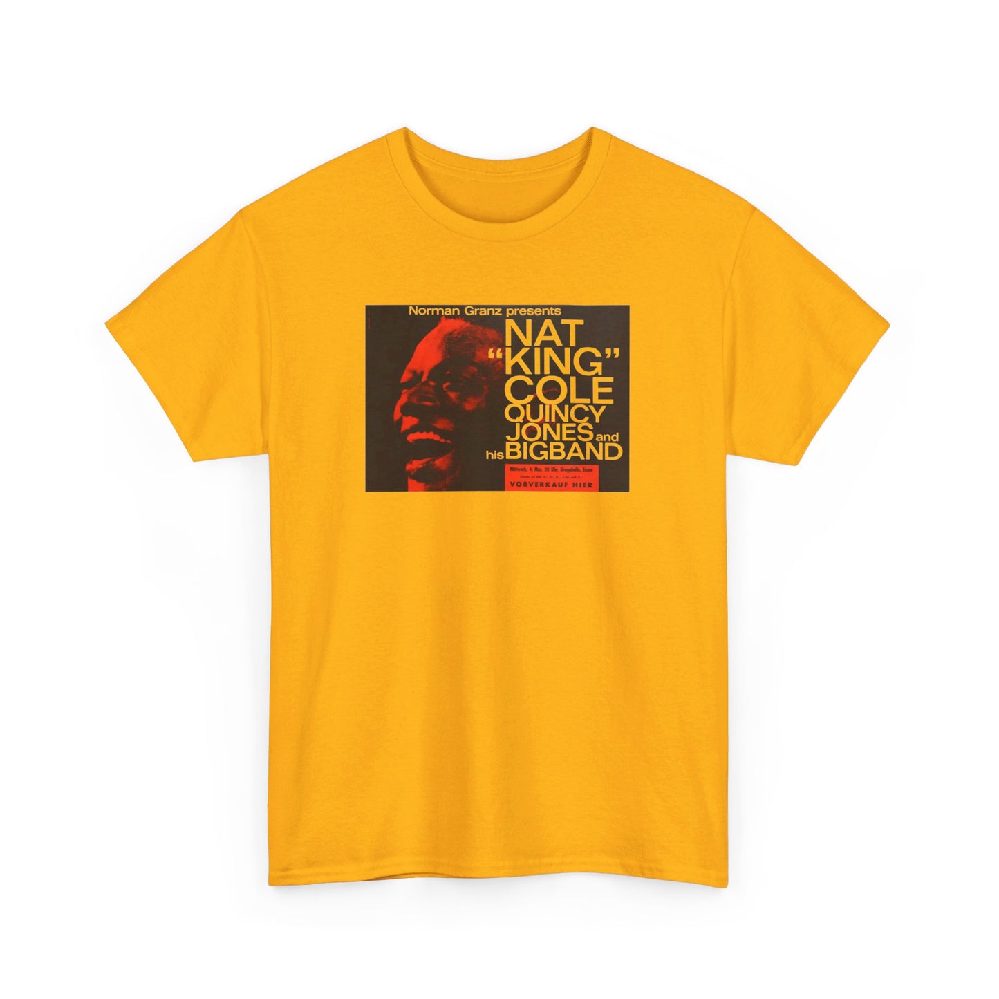 Concert Poster Tee #015: Nat King Cole Quincy Jones