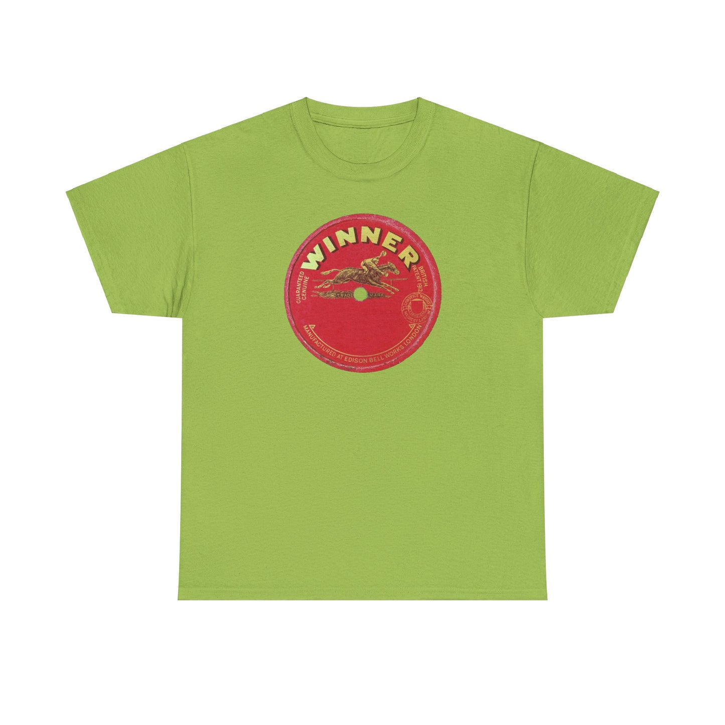 Vintage Retro 78rpm Label Tee #11: Winner Records