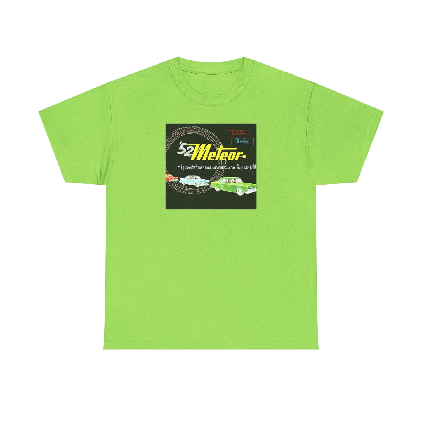 Retro Car Culture Tee #050: 1952 Meteor