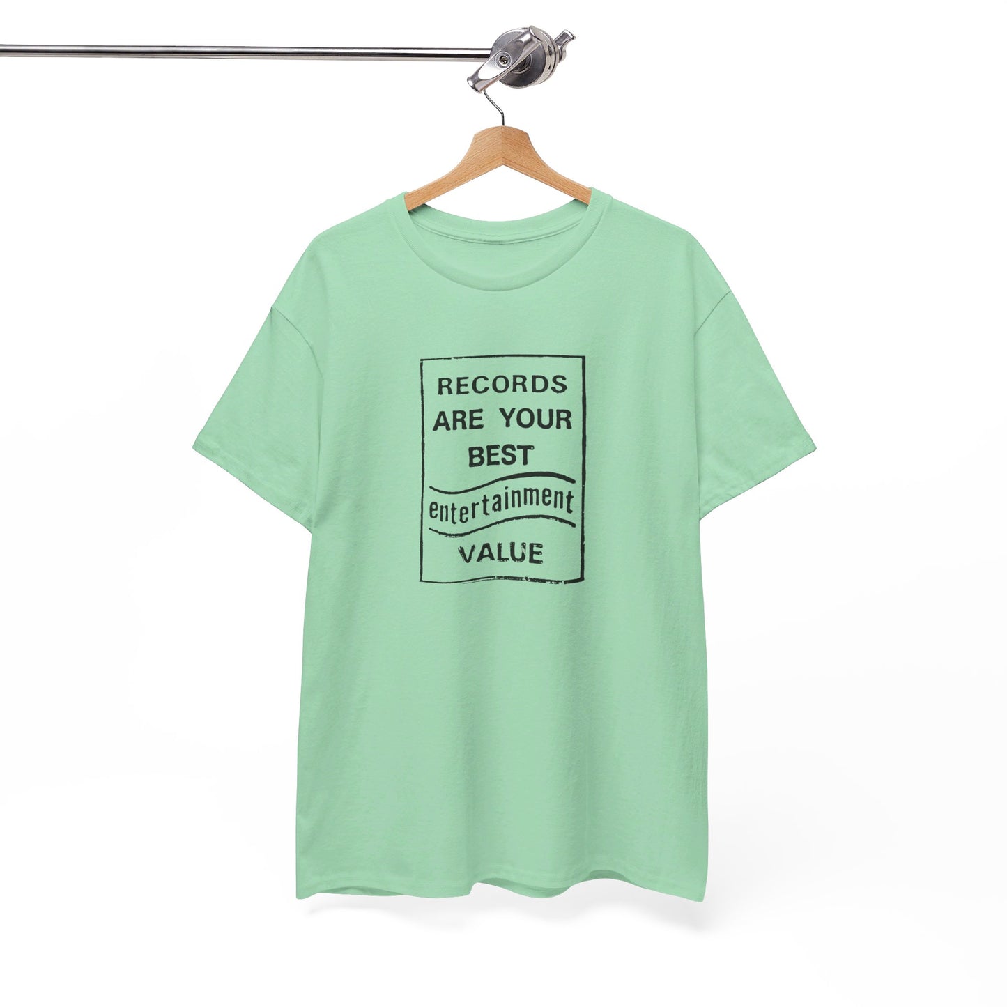 Retro Tee #205: Records Are Your Best Entertainment Value