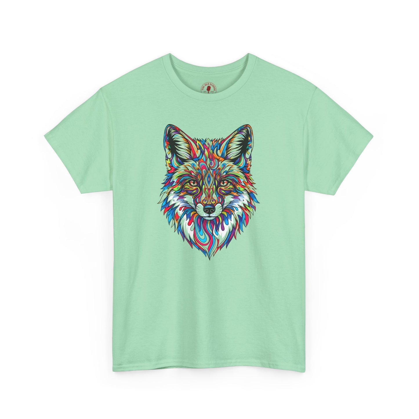 Cosmic Fox Unisex Heavy Cotton Tee Statement Shirt